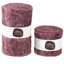 Artikel Hantverksfilt Bär dekorativ bandfilt B7/15cm L1/1m set om 2
