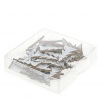 Artikel Glittrande julgran för strö 4cm 48 st