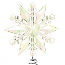 Artikel Trädtoppare Jul snöflingor dekoration Ø14,5cm 2st