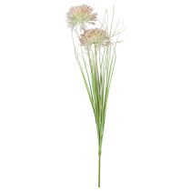 Konstgjord blomboll blomma allium prydnadslök konstgjord röd grön 90cm