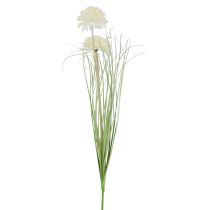 Konstgjorda blommor bollblomma allium prydnadslök konstgjord vit 90cm