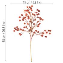 Artikel Konstgjord bärgren, naturtrogna höstdekorationer, 68 cm