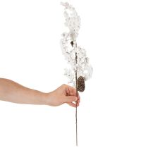 Artikel Konstgjord gren vinterdekoration med bär och kottar 60 cm
