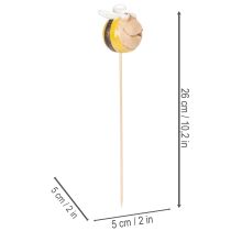 Artikel Trädgårdspåke, bi, utomhusdekoration för trädgård och balkong, 26 cm, 4 st