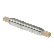 Artikel Bindande tråd omslagstråd blomtråd silver 0,50mm 100g 3 st.