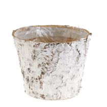 Artikel Kruka med vit björkbark växtkruka Ø15cm H12,5cm 3 st