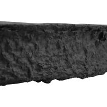 Artikel Oasis Black Biolit Växt Hjärta Planteringsbricka Svart 36cm Dekorativ Miljövänlig