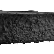 Artikel Oasis Black Biolit Växthjärta 50cm Svart Planteringsskål Dekoration