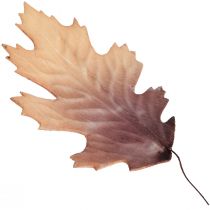 Röda eklöv höstlöv deco blad deco 13×19cm 12st