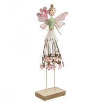 Blossom fairy bordsdekoration våren metall dekoration fairy rosa H30cm