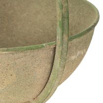 Artikel Blomkorg, hängkorg, metalldekoration trädgård Ø16cm H38cm