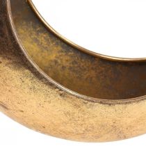 Artikel Hängande korg moon deco guld vintage deco 32/22cm set om 2