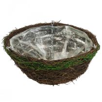 Artikel Hängkorg brun hängkorg växtkorg vinrankor mossa Ø31cm