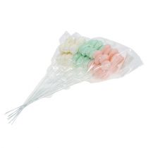 Artikel Flower Stick Blossom Pastell Ø8,5cm 12 st