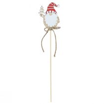 Artikel Blompluggar trä jultomtar 5x8cm 12 st