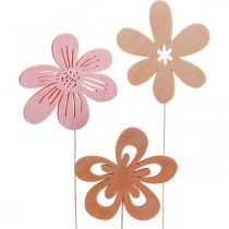 Trädgårdsstakar Blomsterstakar Orange/Rosa/Vit Ø9,5cm 15st