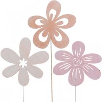 Trädgårdsstakar Blomsterstakar Orange/Rosa/Vit Ø9,5cm 15st