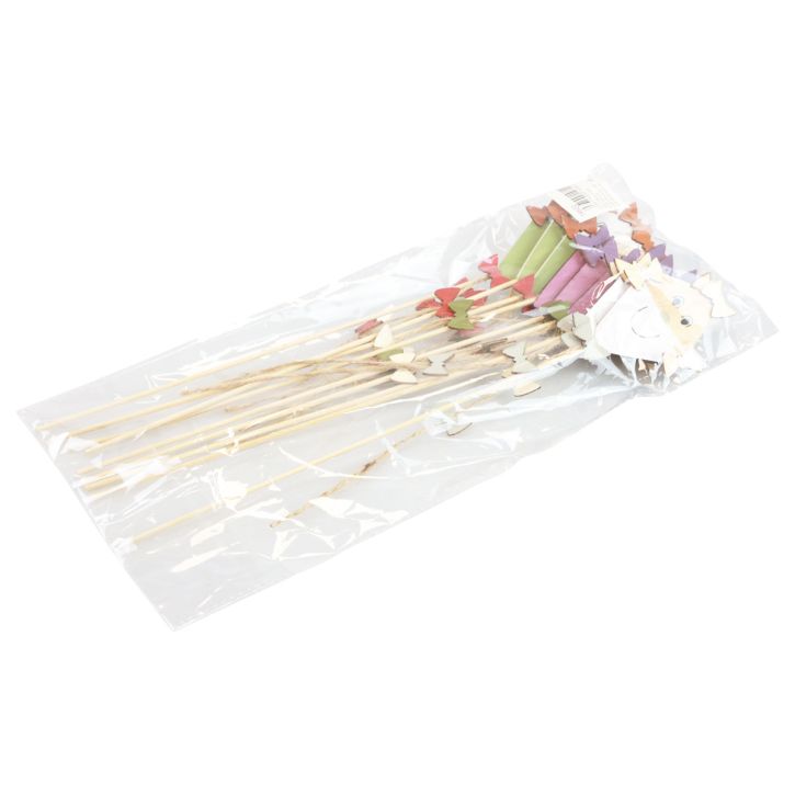 Artikel Blomplugg höst drakträ lila grön vit 5,5×8cm 9st