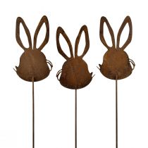 Artikel Blomplugg rost kanin dekoration 7,5cm×11,5cm 6 st