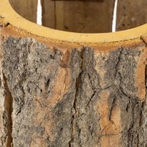 Artikel Blomkruka i trä, bark och musrost, H24cm