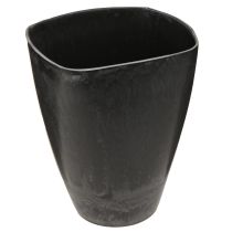 Artikel Orkidékruka blomkruka plast antracit 13,5x13x16,5cm 4st