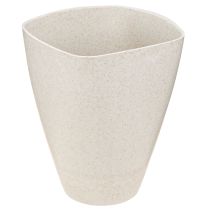Artikel Orkidékruka blomkruka plast beige fläckig 13,5x13cm H16,5cm 4st