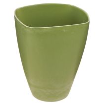 Artikel Orkidékruka blomkruka plastvas grön H16,5cm 4st