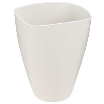 Artikel Blomkruka plast orkidékruka plast vit H16,5cm 4 st