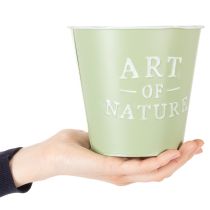 Artikel Zinkkruka Art of Nature mintgrön Ø17,5cm H15cm
