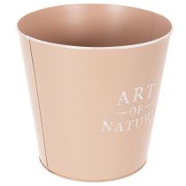 Artikel Blomkruka i zink, metallplanter, antik ros, Ø22cm H21cm