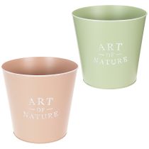 Artikel Överkrukor Art of Nature 2-pack i pastellfärger, 22 cm