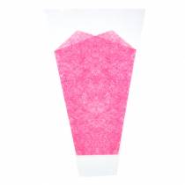 Artikel Blompåse rosa L40cm B12-30cm 50 st