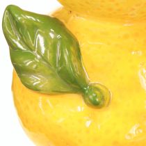 Artikel Blomvas citron keramik vas dekoration Medelhavet H13cm