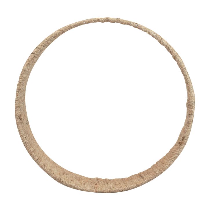 Boho stil hängande dekoration växt gung dekoration ring jute 31cm