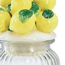 Artikel Bonbonniere glaskeramik citron sommar Ø11cm H27cm