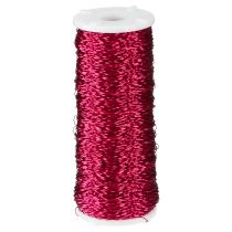 Artikel Buljongeffekttråd Ø0,30mm 100g/140m rosa