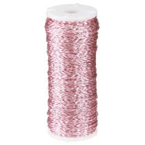 Artikel Buljongeffekttråd Ø0,30mm 100g/140m rosa