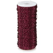 Artikel Bouilloneffekttråd Ø0,30mm 140m Bordeaux