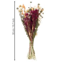 Artikel Torkad blombukett perfekt för elegant lantlig bordsdekoration, 50 cm