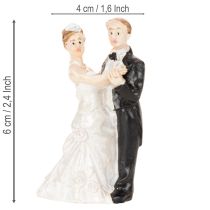 Artikel Brudpar 6 cm 2 st