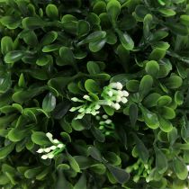 Artikel Buxbomboll med blommor grön dekorativ boll Ø15cm 1 st