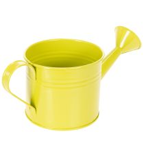 Artikel Färgglad dekorativ vattenkanna, Ø11 cm, H9,5 cm, för plantering, vårbordsdekoration, metall, set om 8