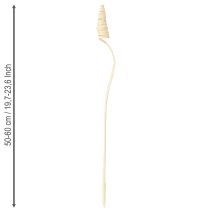 Artikel Cane Cone blekt 25 st