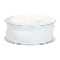 Artikel Chiffongband organzaband dekorativt band organza vit 40mm 20m