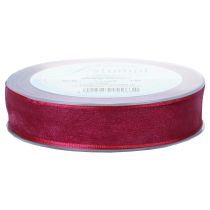 Artikel Chiffongband organzaband dekorativt band organza lila 25mm 20m