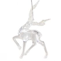 Artikel Julgransdekoration rådjur dekorativ figur akryl 12,5/15cm 2st