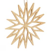 Artikel Julgransdekoration trädekor snöflingabär 10cm 12 st