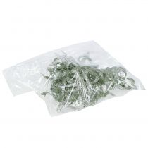 Artikel Julgransdekoration rosett 9cm med glittergrönt 12 st