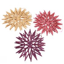 Artikel Julgransprydnader, snöflingor, trädekoration, skandinavisk stil, 15 cm, 8 stycken
