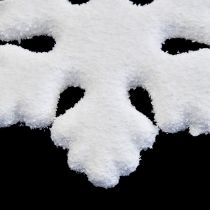 Artikel Julgransdekoration snöflinga hängande dekoration julvit 15cm